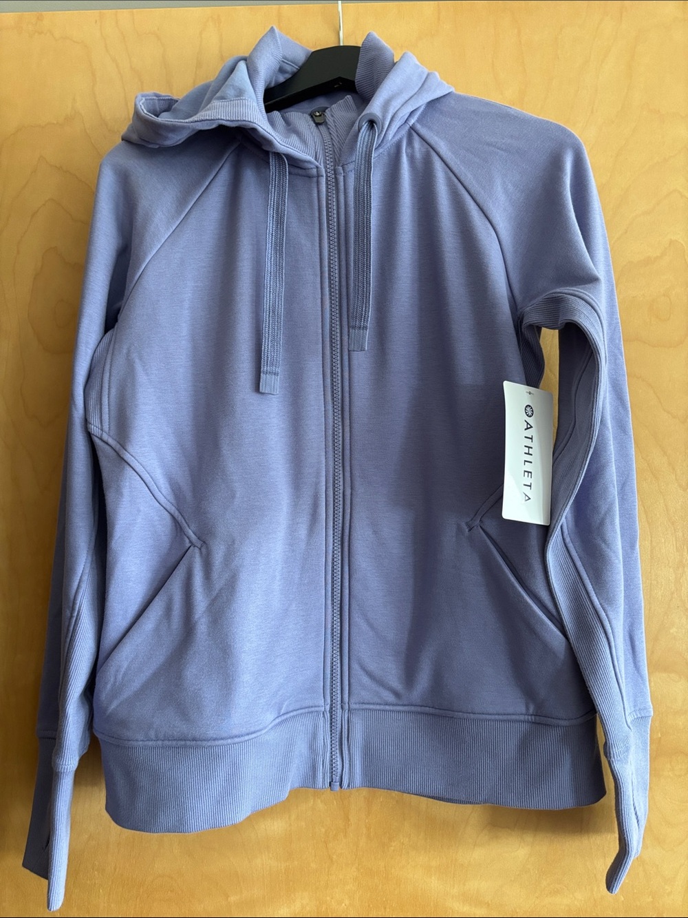 Athleta Lilac Full-Zip Triumph Hoodie